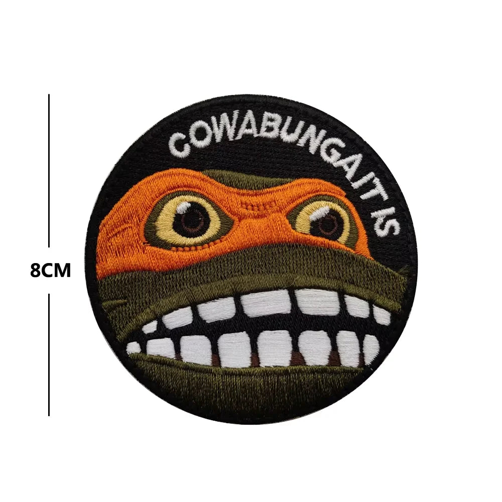 Tactical Patch Blood Type Group US Patches for Clothes SKULL Airsoft Embroidered Badges Stickers Stripes Applique