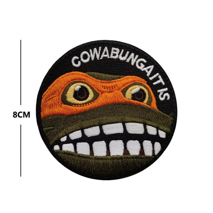 Tactical Patch Blood Type Group US Patches for Clothes SKULL Airsoft Embroidered Badges Stickers Stripes Applique