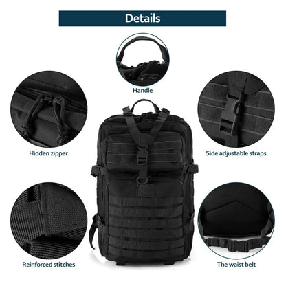 25L/50L Sturdy Nylon Waterproof Tactical Sports Trekking Fishing Hunting Camping Hiking Bag Backpack Outdoor Rucksacks