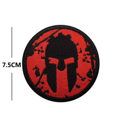 Tactical Patch Blood Type Group US Patches for Clothes SKULL Airsoft Embroidered Badges Stickers Stripes Applique